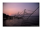 Chinesische Fischernetze in Kerala